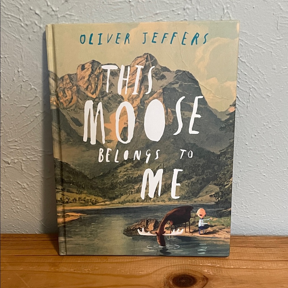 This Moose Belongs to Me Book and Moose Stuffy - Picture 2 of 3